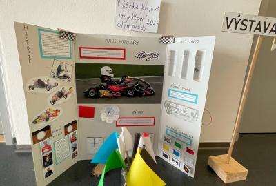 Karting, S. Tobogai, 4. A, 1.cena v krajské projektové olympiádě 2024