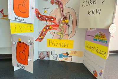 Projekt Cukrovka, L. Slezáková, A. Růžková, L. Novotný, B. Vorbová, 3. B, Z. Mašková, 1. A