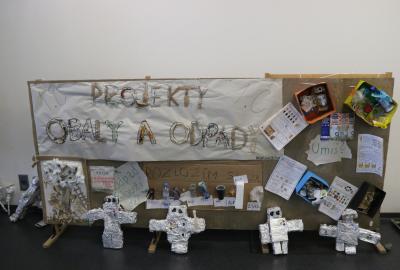 1. C předmět Projektová výuka, projekt "Obaly a odpady"