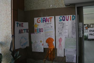 7.B anglický jazyk, projekt "The Arctic Heroes"