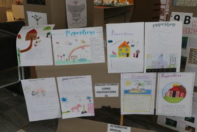 6. C anglický jazyk, "Prepositions"