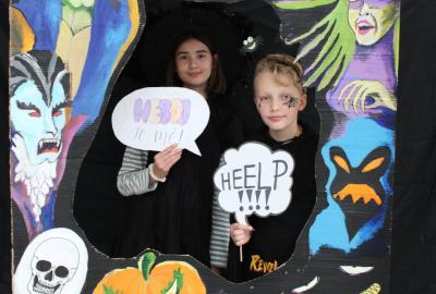 Halloweenský den a jmenování nových členů školního parlamentu
