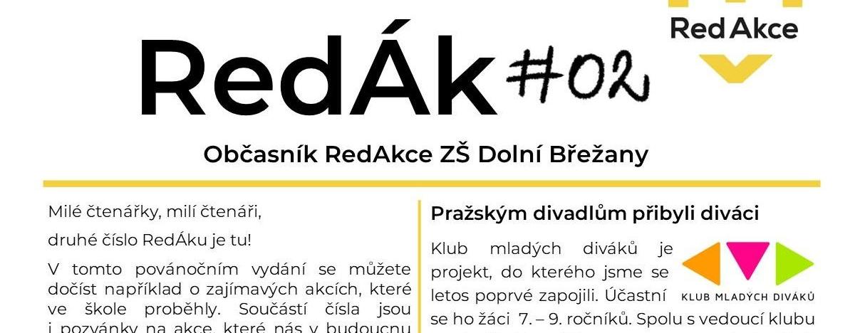 S novým rokem je tu druhé číslo RedÁku