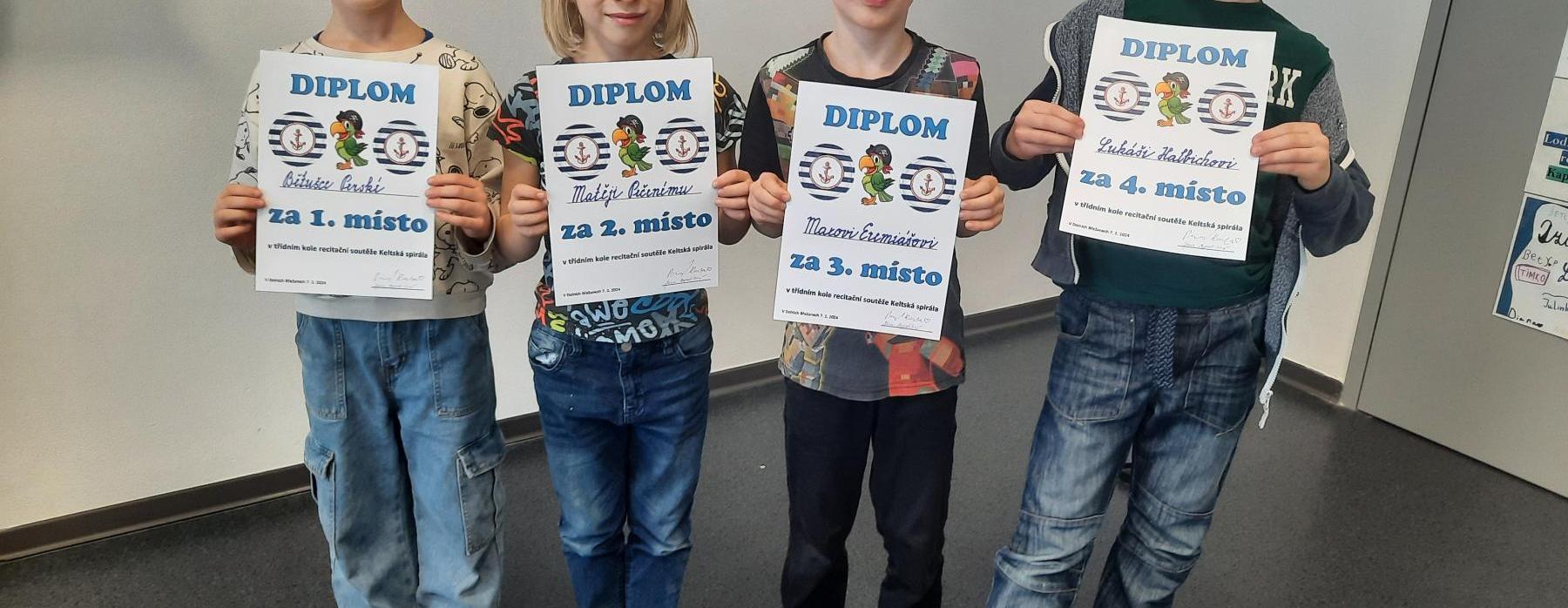 Třídní kolo Keltské spirály (3.C)