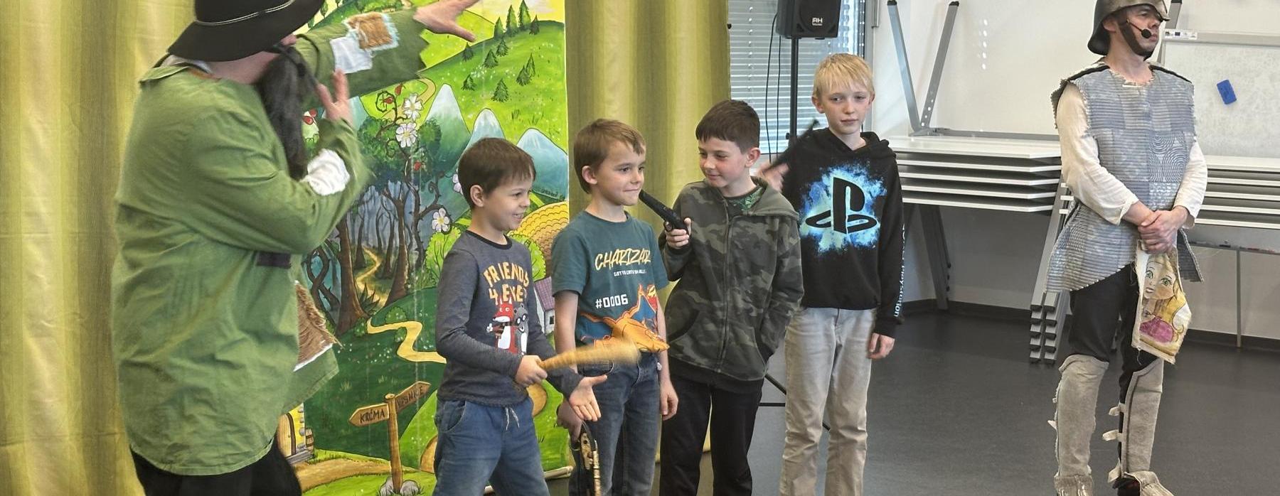Rytířská pohádka v družině