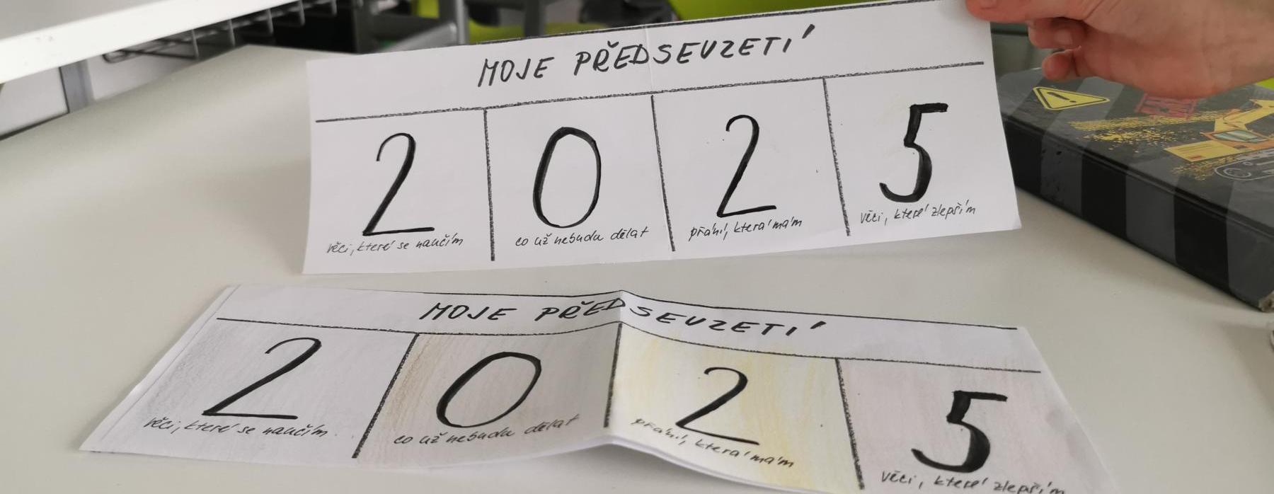 Předsevzetí s Lichoužrouty vesmíru 3.A pro 2025
