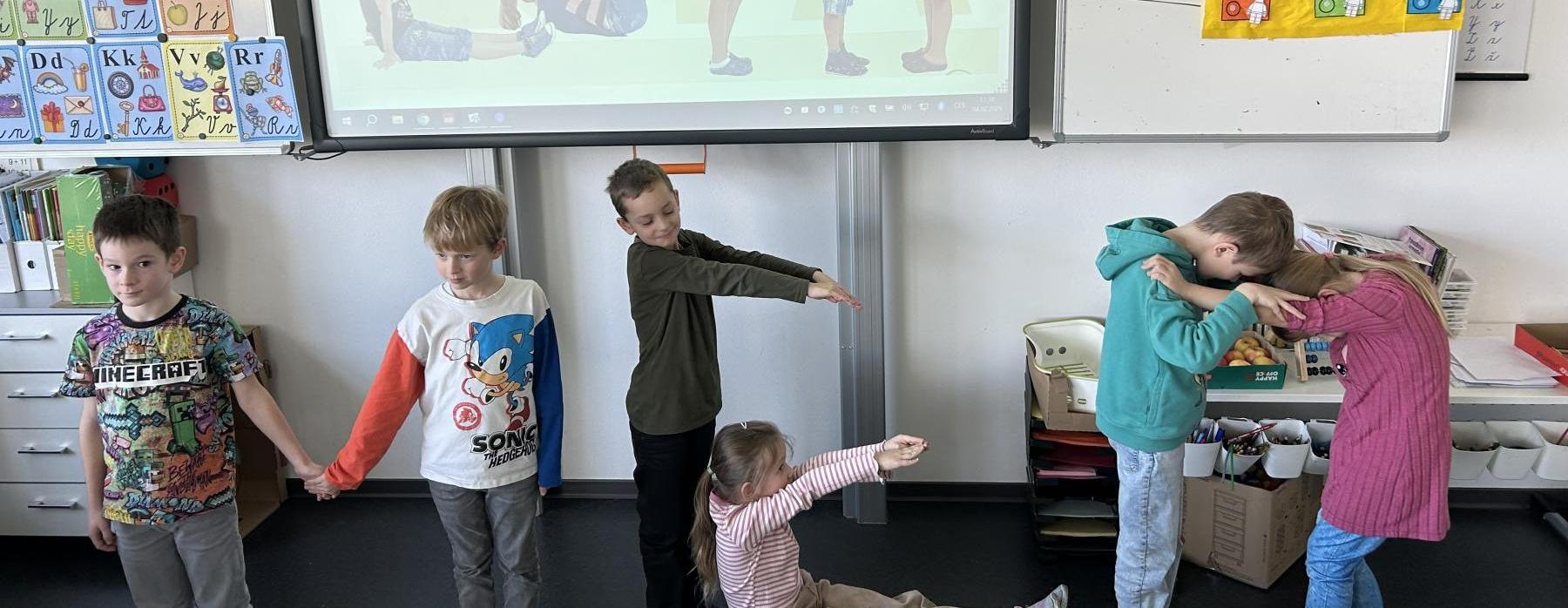 Výuka na začátku druhého pololetí