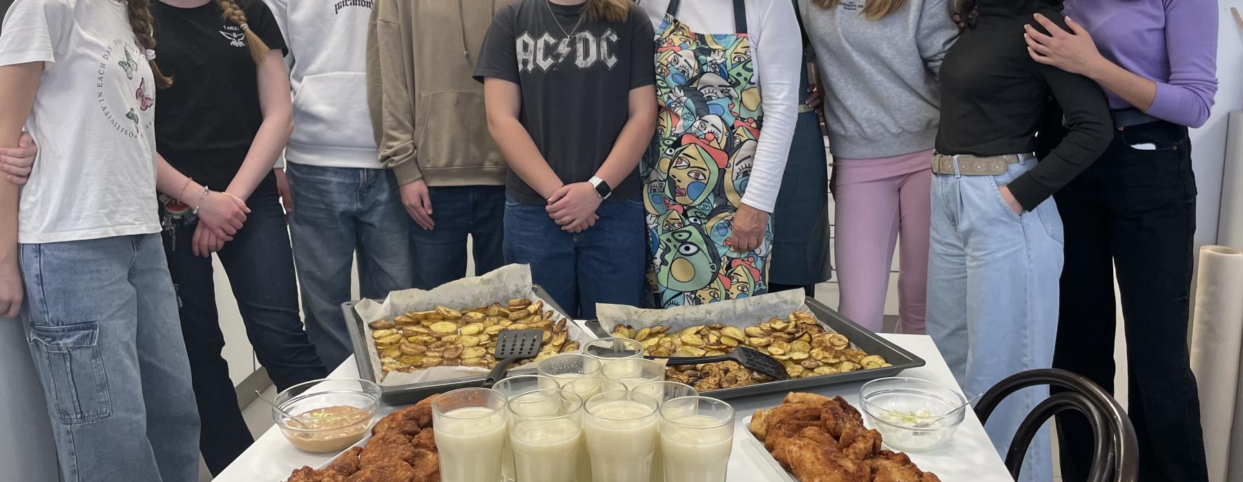 Člověk a práce - vaření a anglická konverzace (8.C)