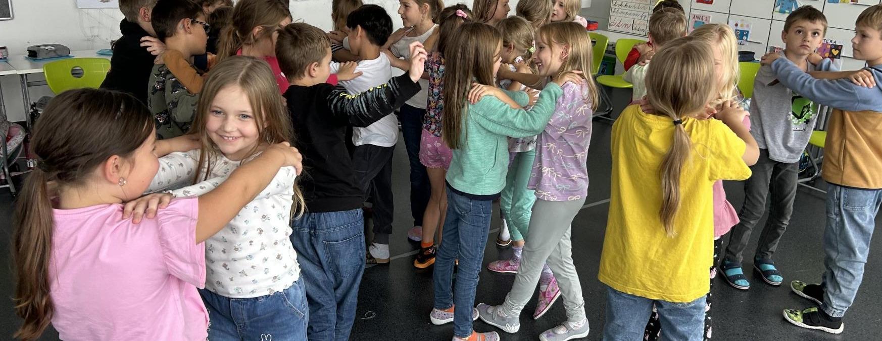 Náš první třídní blok a začátek Kiva programu (2.A)